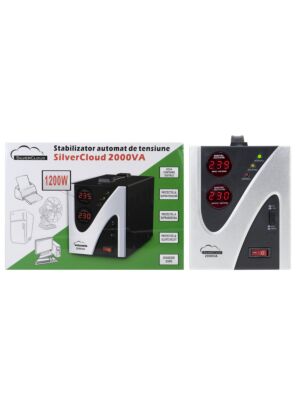 Estabilizador de voltaje SilverCloud 2000VA