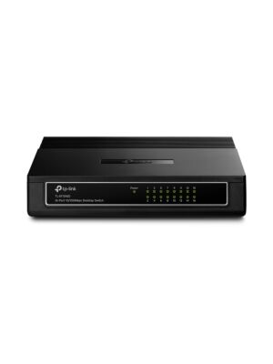 Conmutador de Internet TP-LINK TL-SF1016D con 16 puertos de 10 / 100Mb