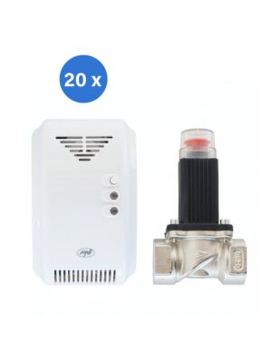 Kit de sensor de gas y válvula solenoide PNI Safe House 200