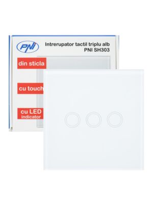Interruptor triple con toque PNI SH303