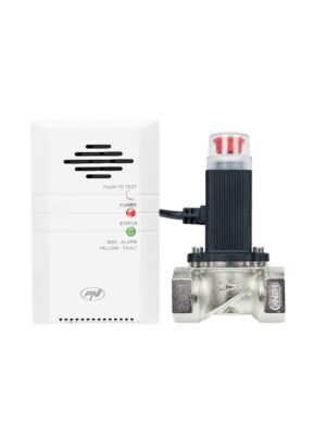 Kit PNI Safe House 400 sensor de gas y electroválvula 3/4 pulgadas