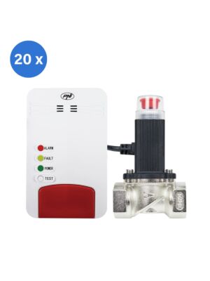 Kit de sensor de gas inteligente y válvula solenoide PNI Safe House Smart Gas 300