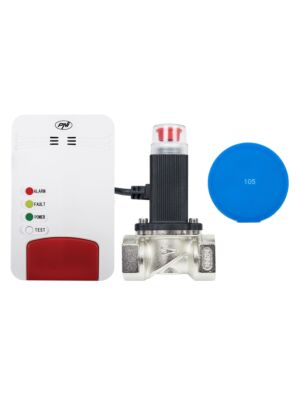 Kit de sensor de gas inteligente y válvula solenoide