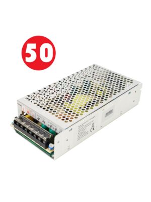 Caja con 50 fuentes de alimentación conmutadas