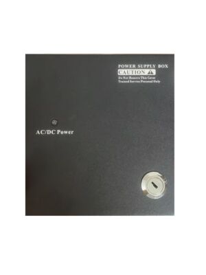Fuente de alimentación CCTV PNI STC52 12V, 5A, 60W, 4 salidas, en caja metálica