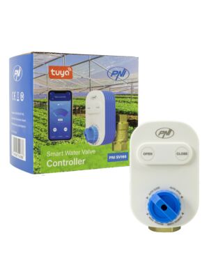 Válvula inteligente para agua PNI SV160 con Wi-Fi, DN20, 3/4", control desde la aplicación Tuya Smart, compatible con Amazon.