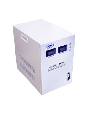 Estabilizador de voltaje PNI SVM-10K con servomotor 10000VA, 8000W, salida 230V