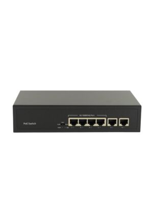 Switch POE PNI SWPOE142 con 4 puertos POE