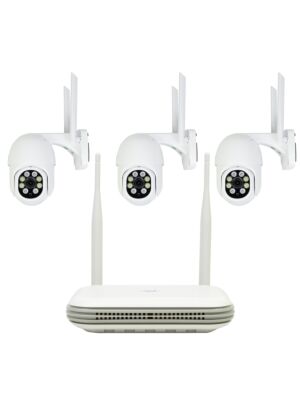 Kit de videovigilancia inalámbrico PNI