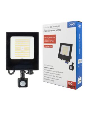 PNI GreenHouse WS550 Reflector LED 50W con sensor de movimiento