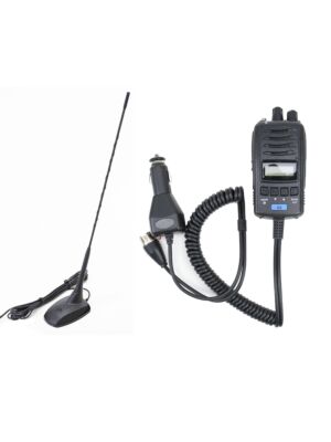 Kit de estación de radio CB TTi TCB-H100 + antena CB PNI Extra 48