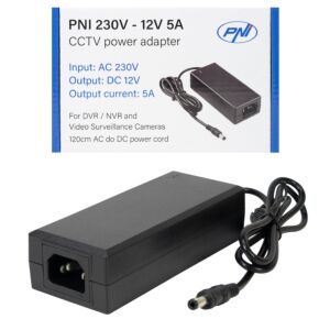 Fuente de alimentación PNI 230V, CCTV