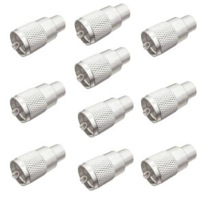 Juego de 10 conectores PNI PL259 para cable RG213, longitud de clavija 9 mm