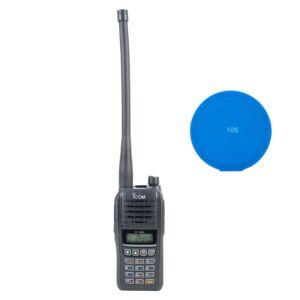 Estación de radio portátil VHF ICom, PNI