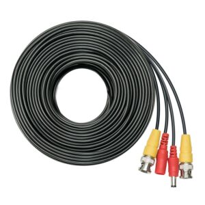 Cable de alimentación y vídeo CCTV PNI