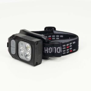 Aluminio PNI Aventura F76S 1100lm 1100lm led linterna frontal de aluminio con batería