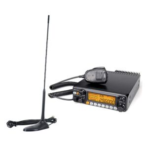 Paquete de emisora de radioaficionados PNI Jopix AT-5555N II, AM, FM, SSB y antena PNI Extra 45