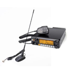 Paquete de emisora de radioaficionados PNI Jopix AT-5555N II, AM, FM, SSB y antena PNI Extra 48