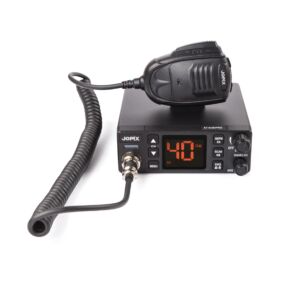 Radio Statie CB JOPIX AT-606PRO ASQ, AM/FM, 4W, 12V-24V, PA, VOX, Silenciador de ruido