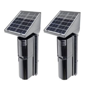 Barrera perimetral IR PNI BP105S con energía solar, conexión WiFi, aplicación Tuya