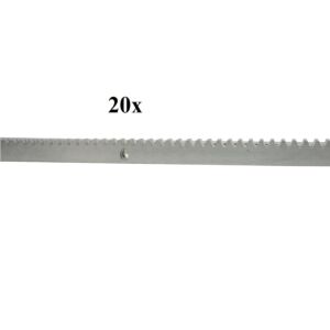 Paquete de 20 m de bastidor metálico PNI CRP130 para automatización de puertas autoportantes.