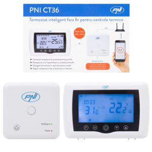 Termostato inteligente PNI CT36 inalámbrico