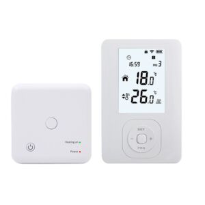 PNI CT63S Termostato inalámbrico para calderas, pantalla iluminada, programas diarios