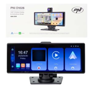 Monitor para coche con DVR PNI D1026