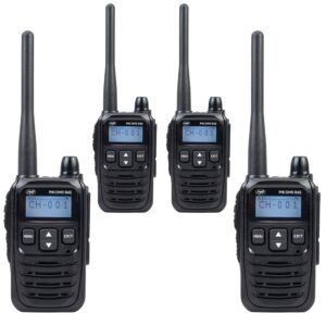 Conjunto de 4 estaciones de radio portátiles PNI DMR