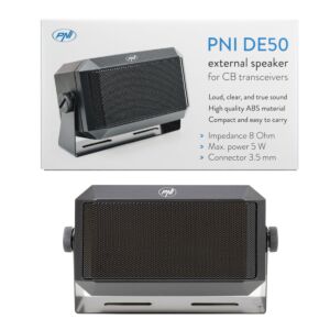 Altavoz externo PNI DE50 5W para emisoras de radio