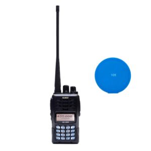 Estación de radio portátil HVF-UHF ALINCO, PNI
