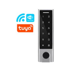Teclado de control de acceso PNI DK300S con wifi, táctil, exterior o interior, IP66, aplicación Tuya.