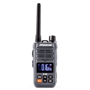 Estación de radio portátil PMR Dynascan R-38 446MHz, 0.5W, 16 canales