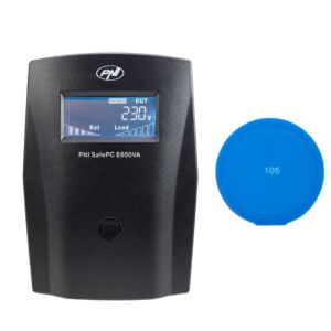 SAI PNI SafePC E650VA, potencia 390W