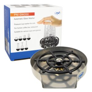 Lavadora de vasos PNI GW200 para bar, restaurante, cocina, enjuague y lavado rápido, chorro a presión, enfriamiento
