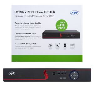 DVR / NVR PNI House H814LR - IP de 16 canales
