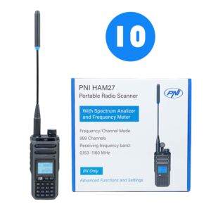 Caja 10 piezas PNI HAM27 Escáner de radio portátil