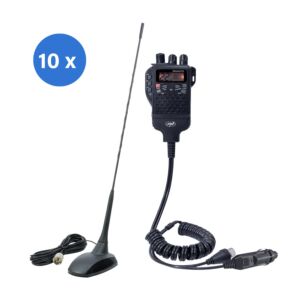 Kit de estación de radio CB PNI Escort HP 62 y antena PNI Extra 48