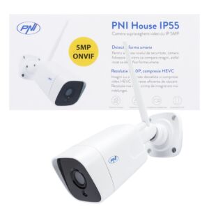 Cámara de videovigilancia PNI House IP55 5MP