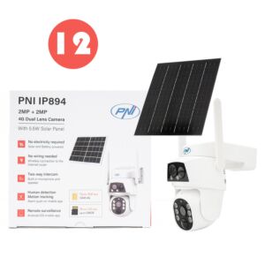 Caja con 12 cámaras de videovigilancia