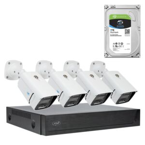 Paquete de kit de videovigilancia PNI House IPMAX POE 3