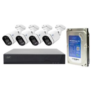 Kit PNI House IPMAX POE 5 y HDD 1TB