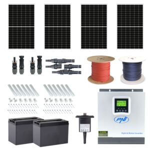 Kit fotovoltaico de 4 paneles 370W