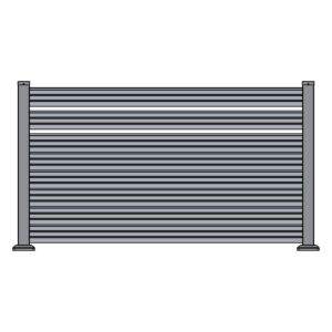 Lámina de aluminio PNI MAB1200 longitud 2 m y altura 1,2 m