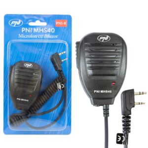 Micrófono con altavoz de 2 pines PNI MHS40