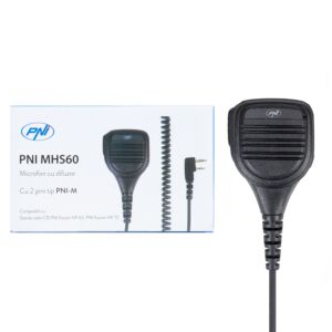 Micrófono con altavoz PNI MHS60 de 2 pines tipo PNI-M