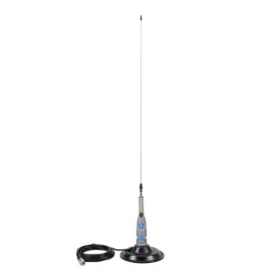 Paquete de antena CB PNI ML170 longitud 168 cm, 26-30 MHz, 1000W y base magnética PNI 145/PL
