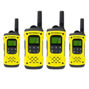Estación de radio PMR portátil Motorola, juego de 4 piezas