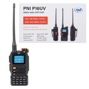 Estación de radio portátil VHF/UHF