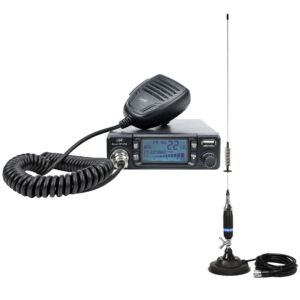 Estación de radio USB CB PNI Escort HP 9700 y antena CB PNI S75